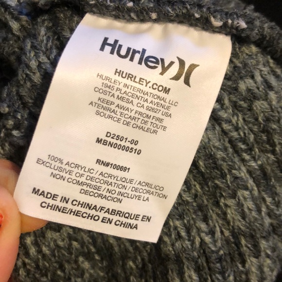 Hurley winter hat - Picture 4 of 5